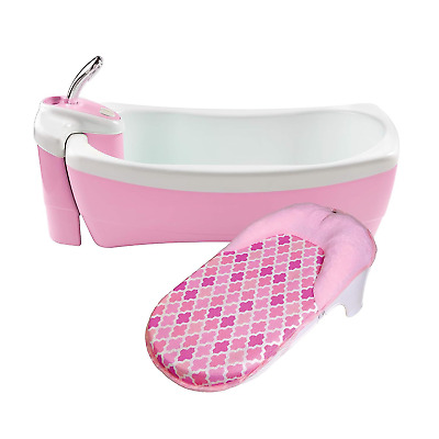 Summer Lil Luxuries Whirlpool Bubbling Spa & Shower (Pink) Pink Checkers  • 58$