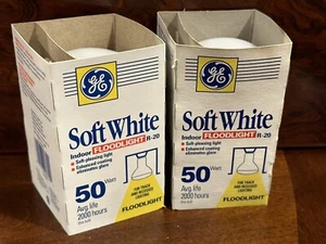 GE - Soft White - Indoor Floodlite - 50w R-20 - 2 Pack - Picture 1 of 2