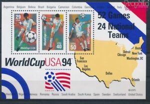 Stati Uniti Block 33 (completa edizione) MNH 1994 Calcio WM (10160950