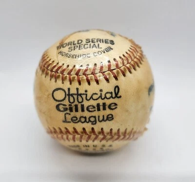 Sello especial oficial de la Serie Mundial de la Liga Gillette de 1960 autografiado y sellado Foto 1 de 4