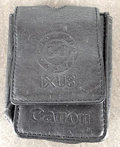 Canon Ixus Kamera Tasche Fotokamera Tasche Etui aus Leder in schwarz Schutzhülle - Bild 1 von 4