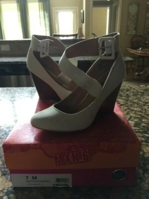 Crema de tacón de cuña Mix Nº 6 Foto 1 de 4