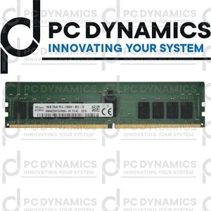 SK Hynix 16 GB DDR4 RAM PC4-2666V-R 2Rx8 ECC HMA82GR7DJR8N-VK SERVER MEMORY - Foto 1 di 2