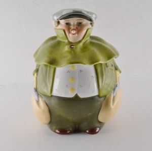 Schafer & Vater Covered Jar/Humidor (6 1/4" Tall) - Picture 1 of 9