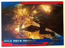 2018 Star Wars The Last Jedi Series 2 #29 Kylo Ren's Assault BLUE NrMint-Mint