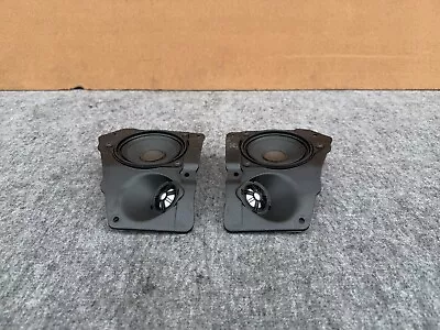 BMW F01 F02 F04 ALPINA B7 2009-2015 OEM REAR DECK HARMON CAR SPEAKER TWEETER SET - Image 1 of 4