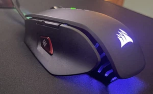 Corsair M65 Elite RGB Optical FPS Gaming Mouse 18000 DPI New Sealed - Picture 1 of 4