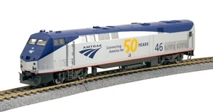 HO Scale - KATO 37-6112 AMTRAK P42 Loco Phase V Late 50th logo # 46 DC Version - Picture 1 of 4