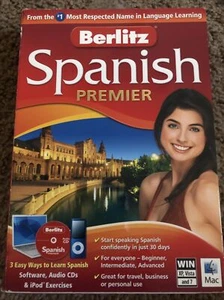 Berlitz Spanish Premier Learning Software For Mac, Windows XP, Vista, And 7 - Picture 1 of 4