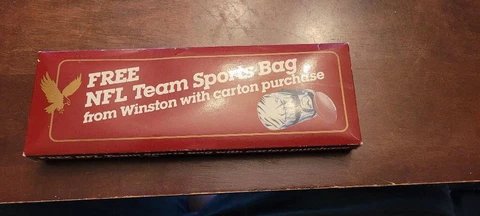 Vintage 1985 "Washington Redskins" Winston Promotional NFL Team Duffle Bag - NEW Cover