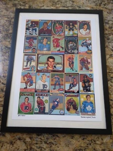 Art of Hockey Art Cards 11x14 Poster. Gretzky, Howe, Orr  - Picture 1 of 1