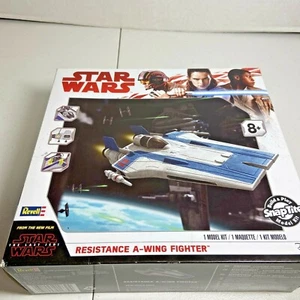 2017 Revell Star Wars The Last Jedi Resistance A-Wing Fighter Model Kit - Picture 1 of 9
