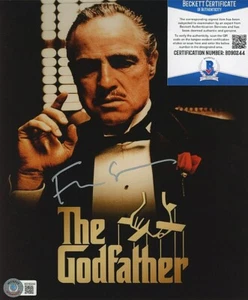 -FRANCIS FORD COPPOLA- PADRINO BECKETT BAS foto firmata/autografo/auto 8x10 - Foto 1 di 1