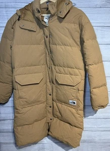 The North Face Women’s Sierra Down Long Parka Warm Winter Jacket Tan-Brown  S  - Picture 1 of 15