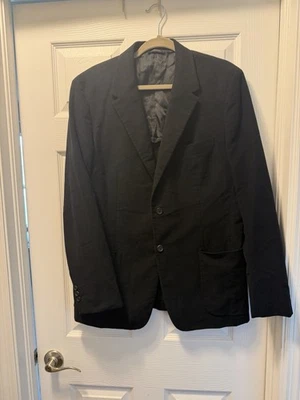 Men’s Prada Blazer Made In Italy In The Color Black Size 56R - Image 1 of 4