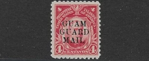 Guam, Scott M6, Guard Mail 1930, 4 Centavos, McKinley, postfrisch, OG, NH, sehr schön - Bild 1 von 1