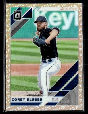 2019 Donruss Optic #168 Corey Kluber We the People #/76 — 第 1/2 张图片