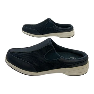 Propet Washable Walker Slide Mule Navy Mesh US Women's 8.5 B(M) - Picture 1 of 7