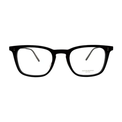 Oliver Peoples OV5543 Loftin Black Eyeglasses Frames 49mm 20mm 145mm - Japan - Image 1 of 4