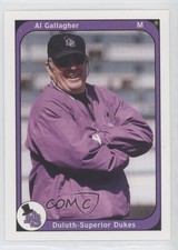 2002 Warning Track Duluth-Superior Dukes Al Gallagher #25