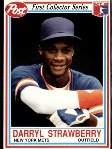 1990 Post Cereal  #10 Darryl Strawberry