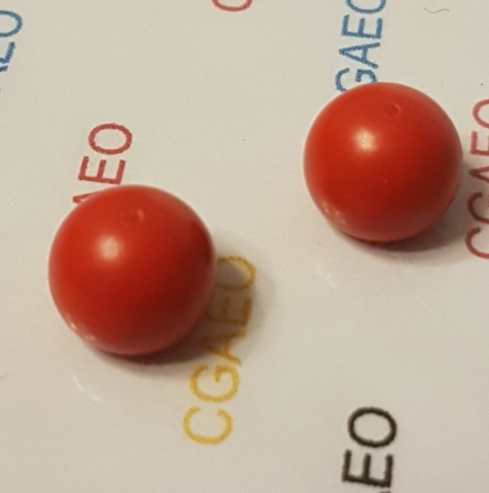 2 x  Lego 32474 Technic Ball Joint - Red - Photo 1/1
