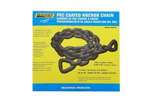 Seachoice Black Anchor Chain, 5/16 In. X 5 Ft. - Picture 1 of 5