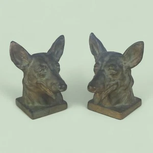 Pair of "Buddy the First Seeing-Eye-Dog" Cast-Metal Bookends - Picture 1 of 7