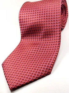 Kenneth Cole - New York handgefertigte Herrenkrawatte aus 100 % Seide rot NEU - Bild 1 von 3