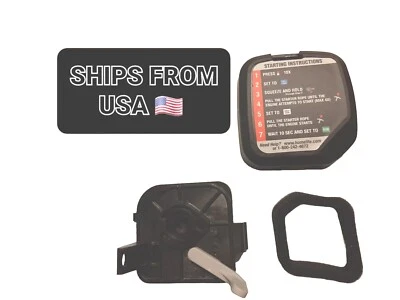 Cubierta de filtro de aire Homelite Base de caja de aire de filtro de aire con palanca de estrangulador UT33600B UT336650B Foto 1 de 4