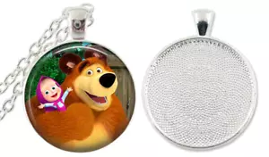 1 collana MASHA E L'ORSO lunetta set 1! - Foto 1 di 1