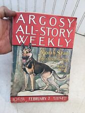 Argosy All Story Weekly  February 7, 1925 The Story of a Dog North Star
