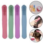 Travel friendly Silicone Hair Brush for Neat and Tidy Hair Silicone Bristles