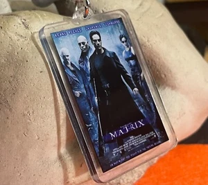 The Matrix Keyring Keychain - Mini Movie Poster in Acrylic FREE POST - Picture 1 of 7