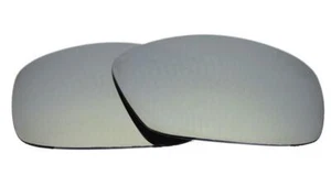 NEW POLARIZED REPLACEMENT SILVER ICE LENS FOR OAKLEY PIT BOSS 2 SUNGLASSES - Picture 1 of 5
