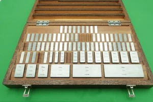 Webber Gage Block Set .1001" to 4" 75 Piece Set Missing 6 Blocks Cleveland OH - Picture 1 of 7