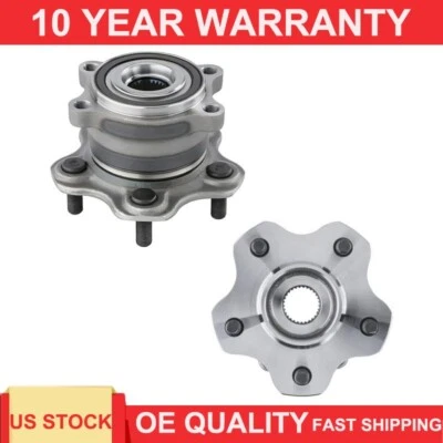 Conjunto (2) Rolamento de roda traseira e cubo para 2013 -2019 Nissan Pathfinder Murano 4WD - Imagem 1 de 4