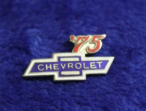 Chevy Bowtie 75 Hat Lapel Pin Accessory Vette Camaro Truck Impala Monte Carlo - Picture 1 of 6