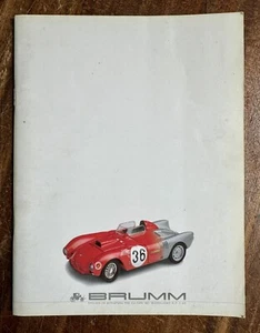 Catalogo BRUMM 1993 - Styling in Miniatura per Cultori del Modellismo 1:43 - Foto 1 di 2