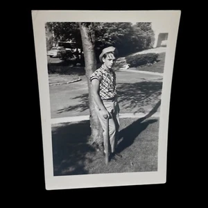 Foto baseball ragazzo Camp Pokomoke Maine 1951 #36 gay - Foto 1 di 1