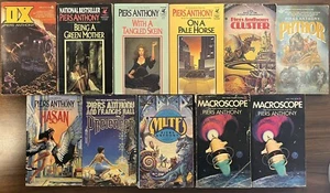 Piers Anthony Paperback Book Lot Collection 11 Books - Picture 1 of 14