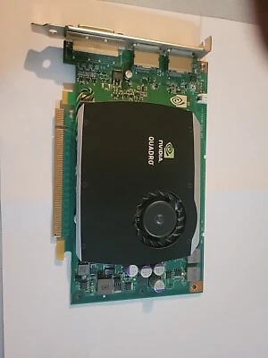 HP NVIDIA 508283-001 519295-001 Quadro FX580 512MB PCI-E X16 Graphics Card - ZZ4 - Image 1 of 4