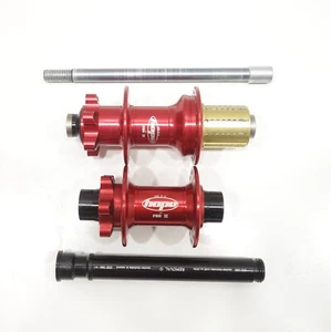 Hope Pro II Naben Front und Rear 20/ 12 – 110 / 148 mm BOOST &  Achsen 32 Loch - Picture 1 of 6