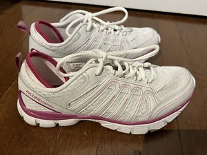Tony Little Cheeks Incline Trainer Sneakers Gym Shoes Women’s White Pink 7.5 Fit - Picture 1 of 8