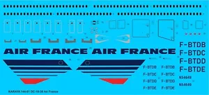 Karaya D144-61 MDD DC-10-30 Air France 1/144 decals - Picture 1 of 2