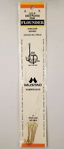 Mustad passera picchi placcato oro Jero taglia 6 ganci confezione da 6 - Foto 1 di 1