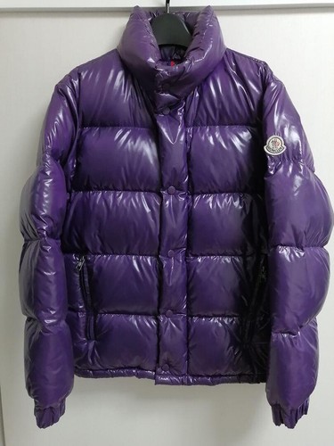 Piumino MONCLER #4 VENESE viola parallelo taglia M donna Giappone