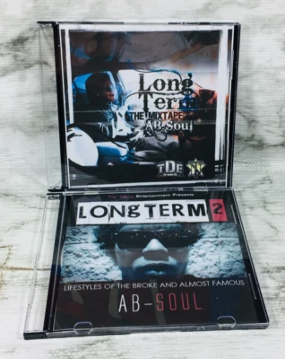 AB-SOUL - LONG TERM 1 & 2 (TDE) TOP DAWG ENTERTAINMENT (PROMO) MIXTAPE CD LOT!! - Imagem 1 de 4