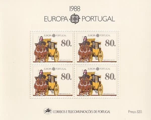 Portugal 1988 Yvert SS 58 Europe CEPT Communications MNH VF - Picture 1 of 1