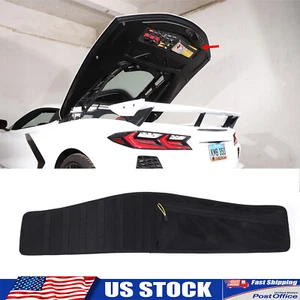 Decklid Back Trunk Organizer Storage Net Molle Panel Fits Corvette C8 2020-2024 - Picture 1 of 10